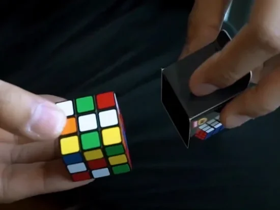 Mini cubo para projeto de chocolate, truques de mágica de perto, ilusões, adereços de mágica para palco, bar, truque, mágico de rua, brinquedos divertidos para crianças