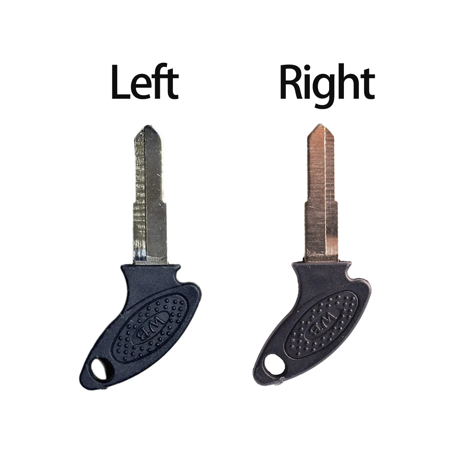 6pcs Key Blank Left Right Blade Keys for Motorcycle Scooter Moped ATV GY6 KYMCO