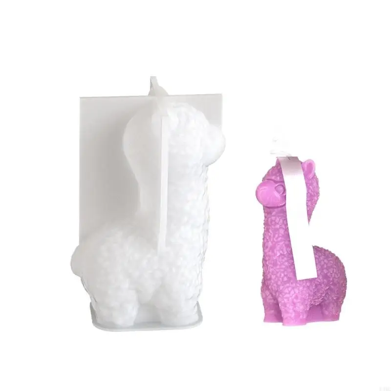 

R3MC Flexible Silicone Holder Mould for Decorative Alpacas Designs Accessory for Christmas and Festive Occasions