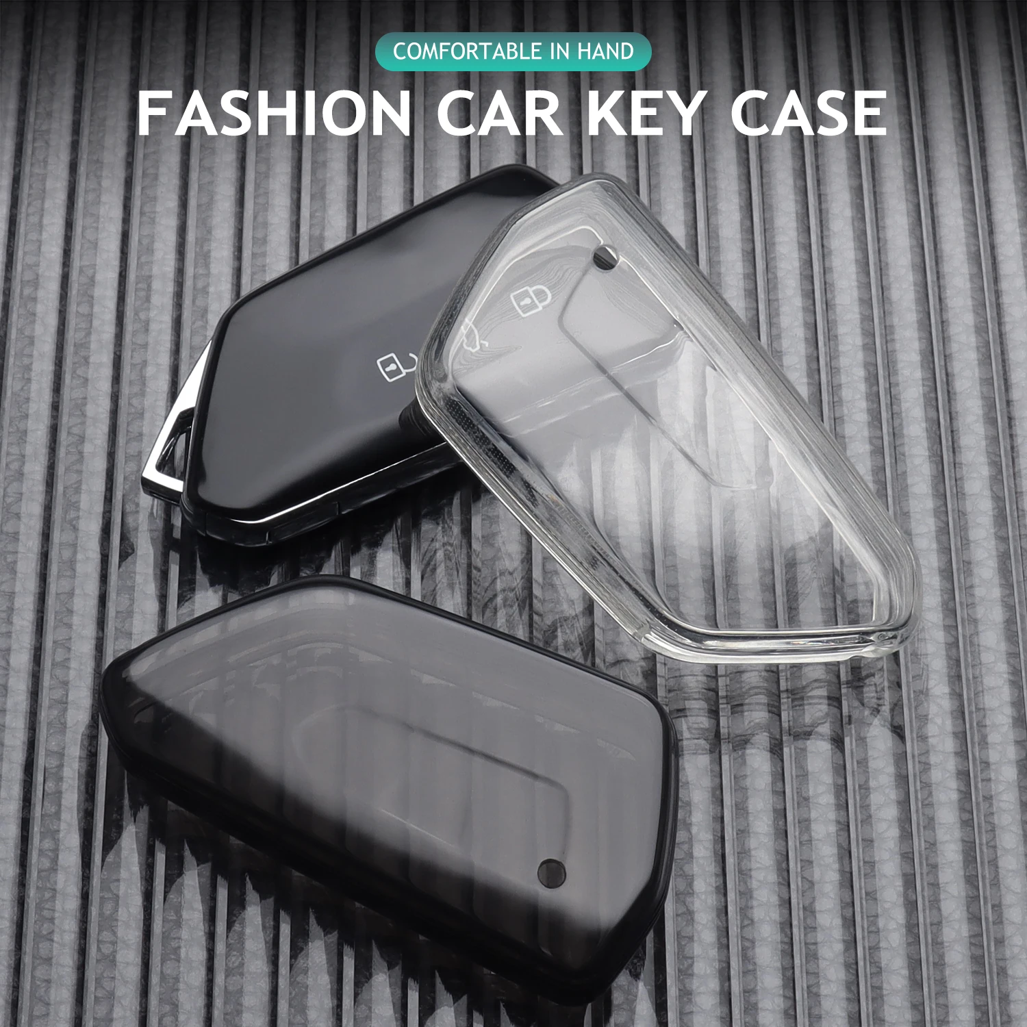 High Quality TPU Car Key Case Cover for VW Golf MK7 MK8 Passat B8 B7 Tiguan Golf 5 Golf 8 MK7 MK4 Protector Shell  Accessories