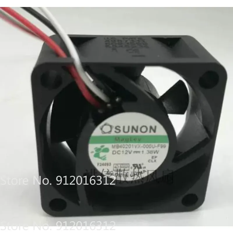Original Cooler Fan for SUNON MB40201VX-000U-F99 4020 DC12V 1.38W 40 * 40 * 20MM