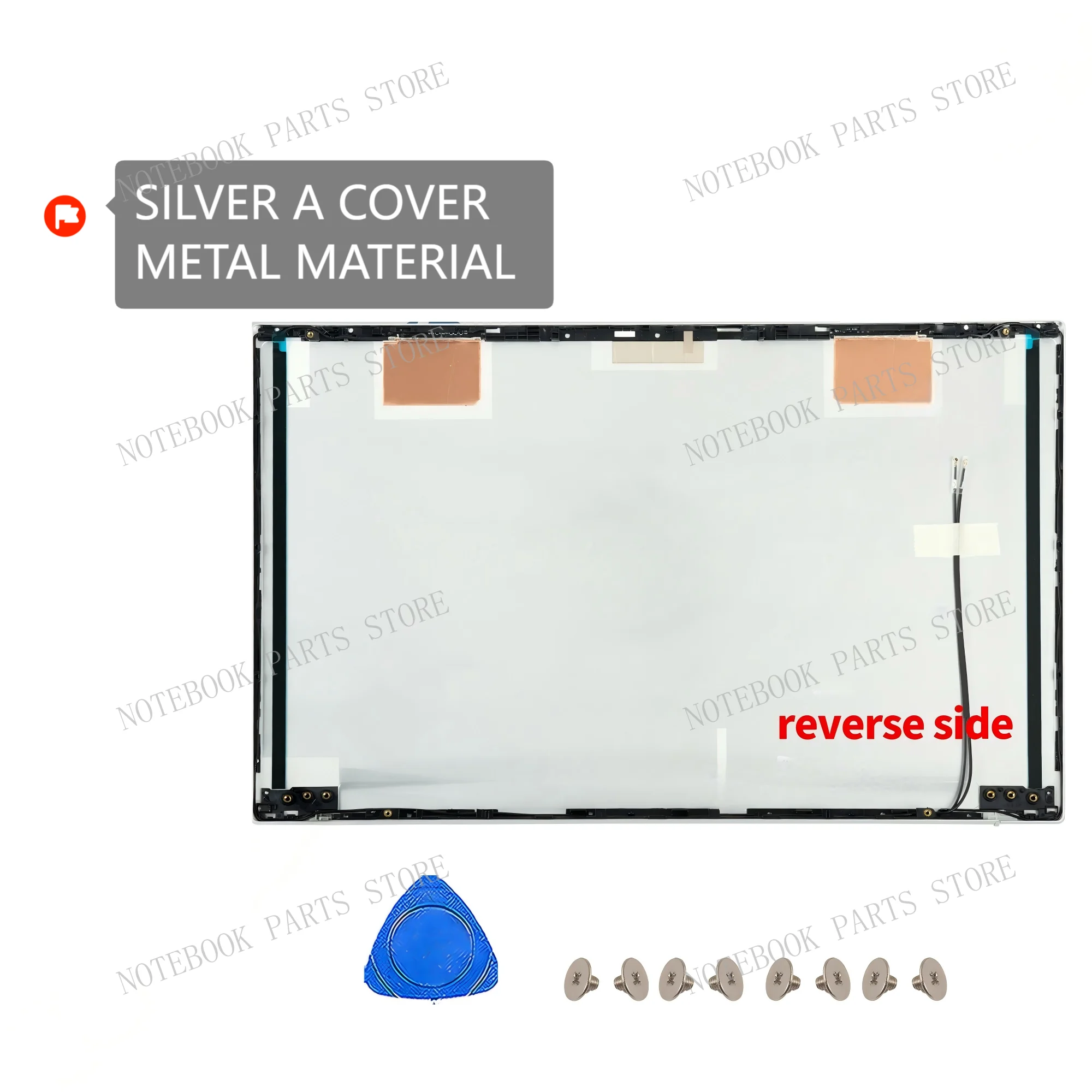 Новый чехол для ноутбука Pavilion 15-EG 15-EH 15Z-EH 15Z-EG TPN-Q245/Q246, задняя крышка ЖК-дисплея/передняя панель, петли, замена Bule/серебристый/золотой