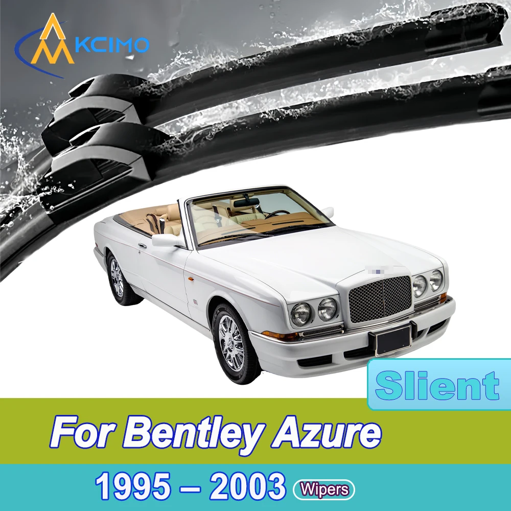 

Silent Beam Wiper Blades For Bentley Azure 1995-2003 Noise-Free Windshield Wipers High-Performance