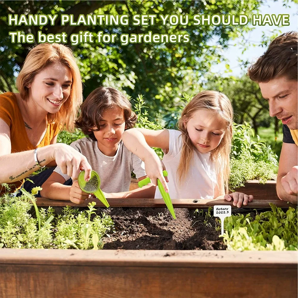 Garden Succulent Kit Adjustable Sowing Seed Dispenser Sower Seed Spreaders Planter Seeder Tool Machine Seedling Seeder