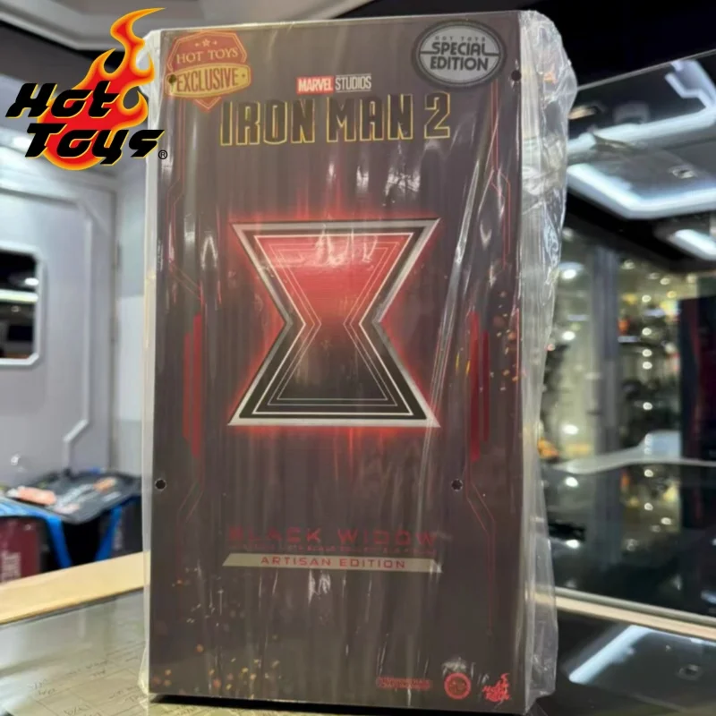 

In Stock HOTTOYS HT 1/6 MMS757AEB Action Figures Iron Man II Black Widow Hair Transplant Edition Collectable Model Xmax Toy Gift