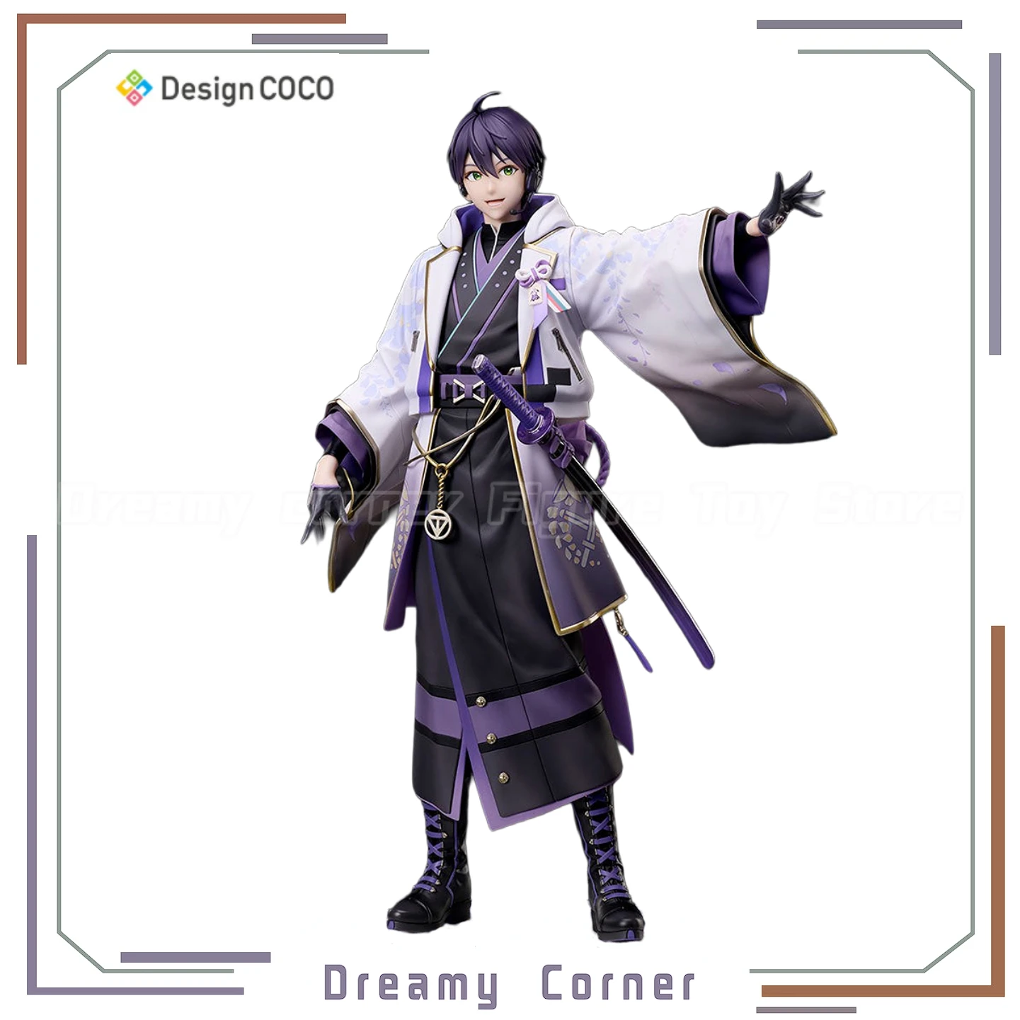 

【В наличии】Оригинальный дизайн COCO NIJISANJI Kenmochi Toya масштаб 1/7 фигурка модель коллекция орнамент