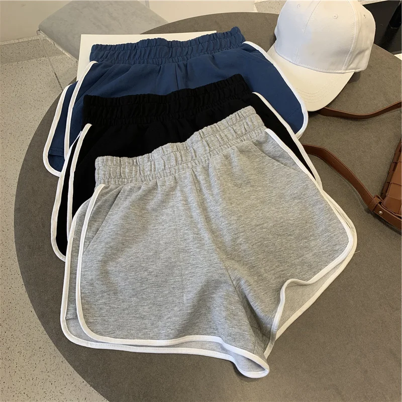 Summer New Striped Design Short Woman Simple Casual Fashion All-match Y2K Shorts 2024 Trendy Popular Pants for Women