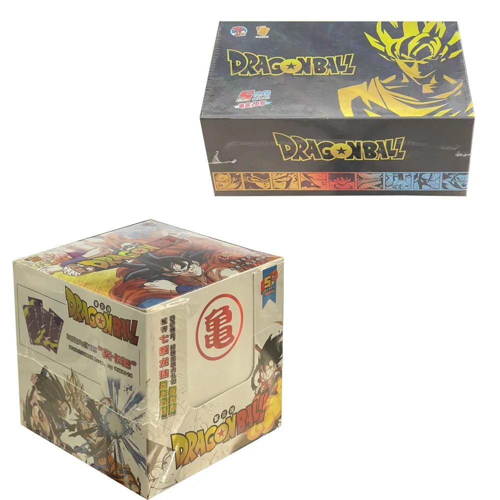 

Dragon Ball Cards Shiny Son Goku Saiyan Vegeta Anime Trading Battle Booster Box Game Children Collection Card Gift Toy