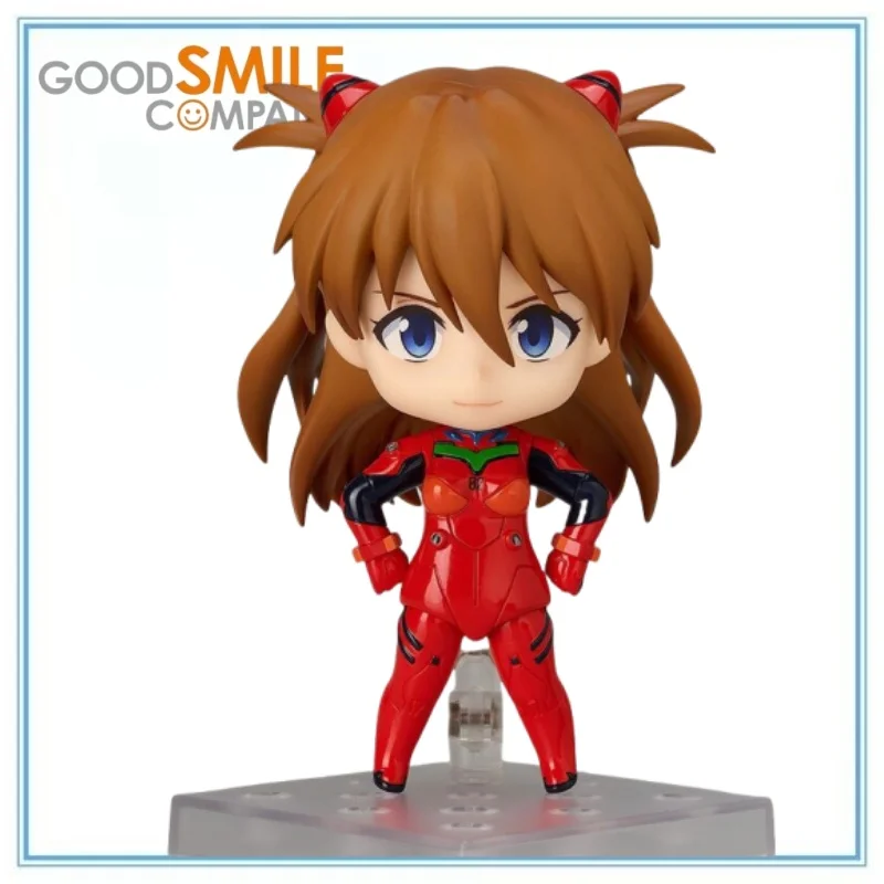 

BANDAI Authentic Evangelion Shin Gekijouban Ha-Souryuu Asuka LangleyNendoroid 2677Plugsuit Ver Anime Cartoon Original Boys Gift
