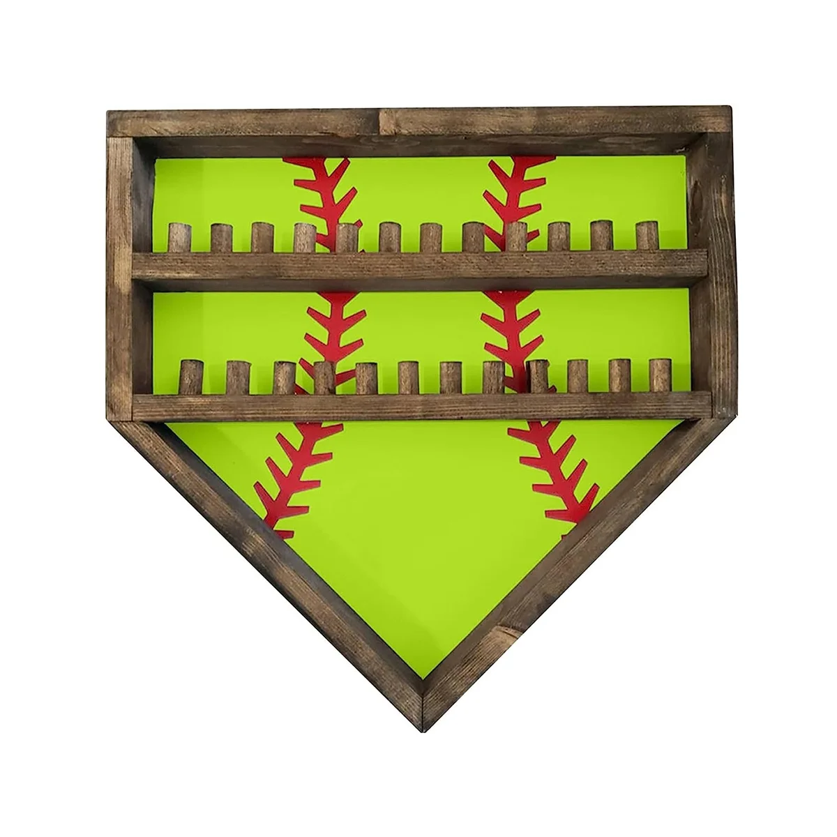 

Baseball Display Case Baseball Holders for Balls Display Baseballs Wall Display Box Antifade UV Protection Green