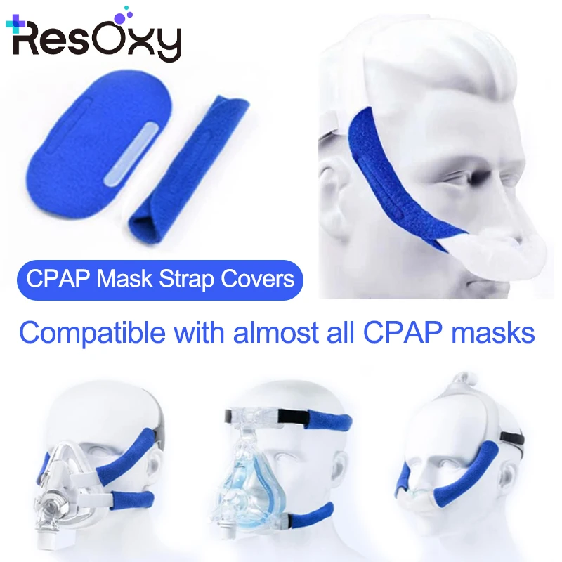 

Маска CPAP Resoxy 2/4/6 шт., универсальные чехлы на ремешки, мягкий флисовый ремешок, уменьшает раздражение кожи и покраснение, аксессуары для масок CPAP