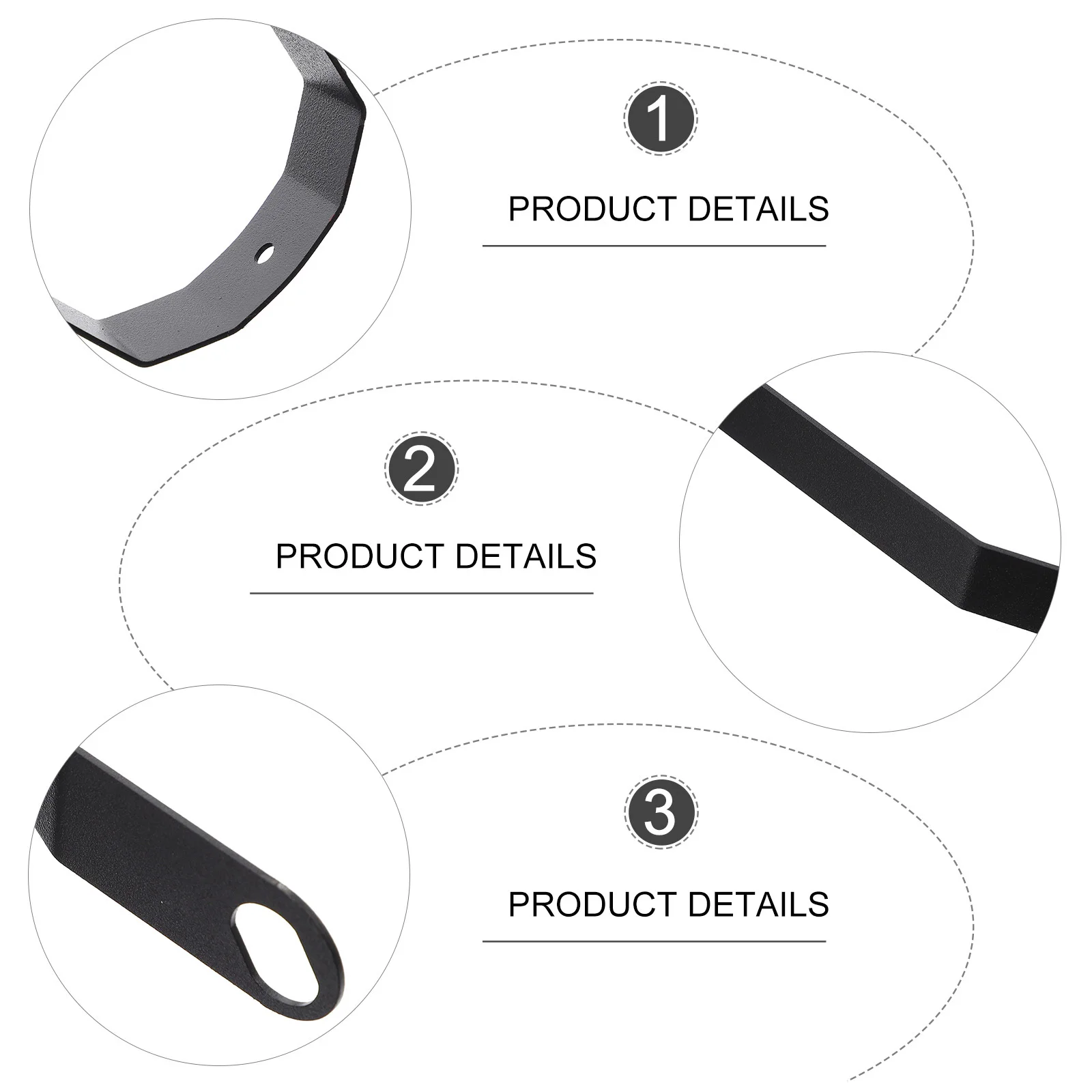 

Electric Scooter Rear Mudguard Bracket Rigid Support No Shake Protection Clean Legs Rainy Days Gift Mudguard Bracket