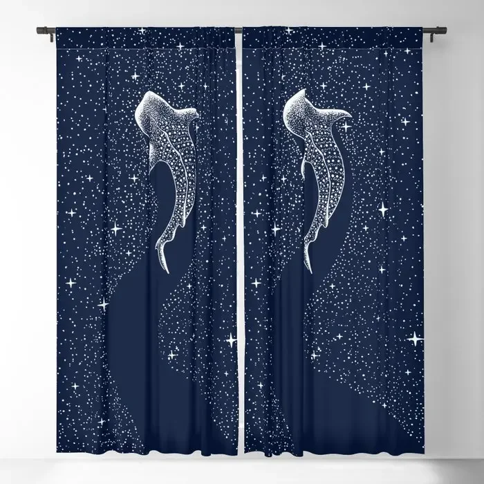 

Star Eater Blackout Curtains 3D Print Window Curtains For Bedroom Living Room Decor Window Treatments