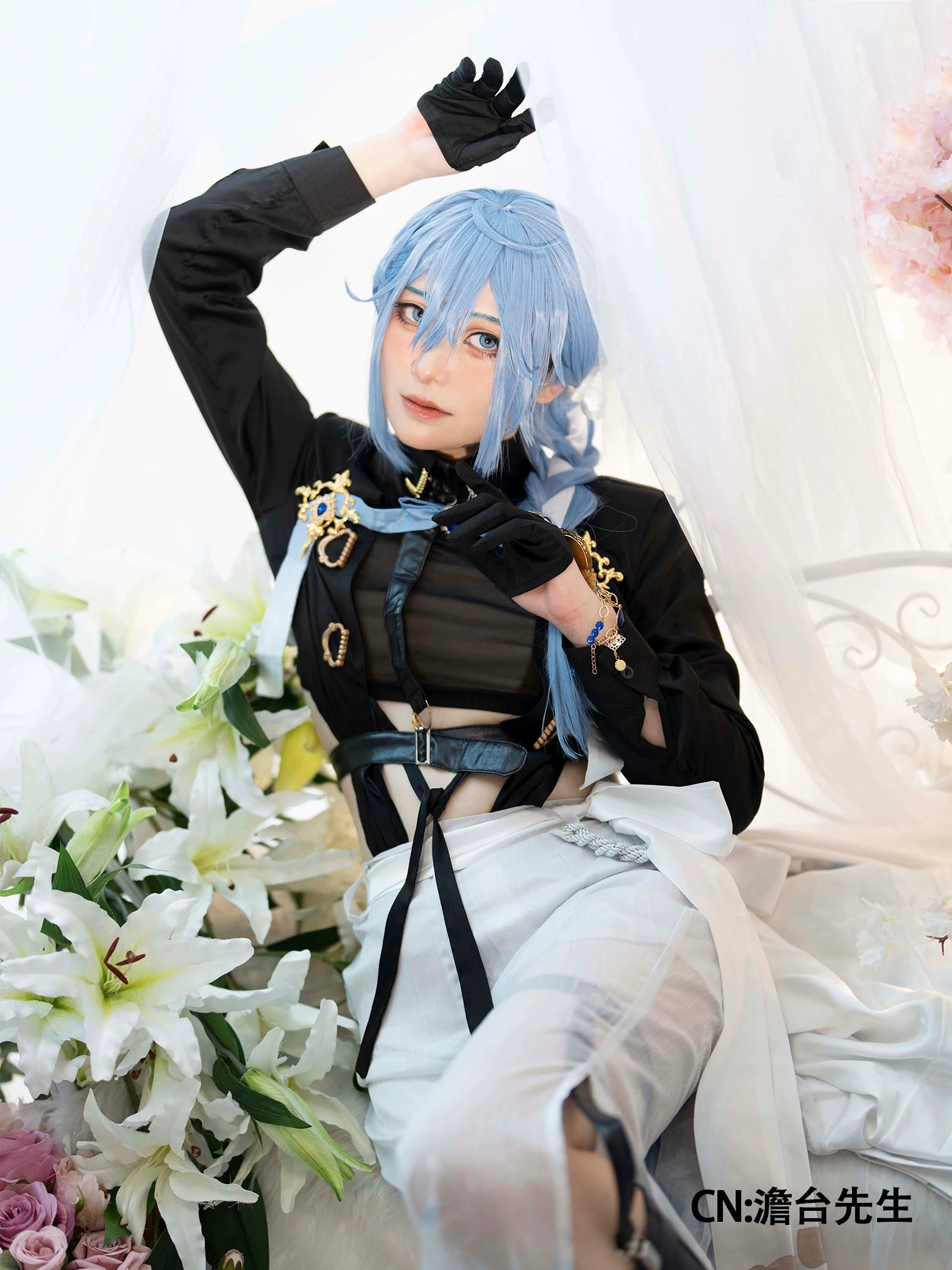 COS-HoHo Nu: بدلة لعبة كرنفال إدموند لليوم الربيع، زي رائع وسيم، أزياء تنكرية لحفلات الهالوين #2