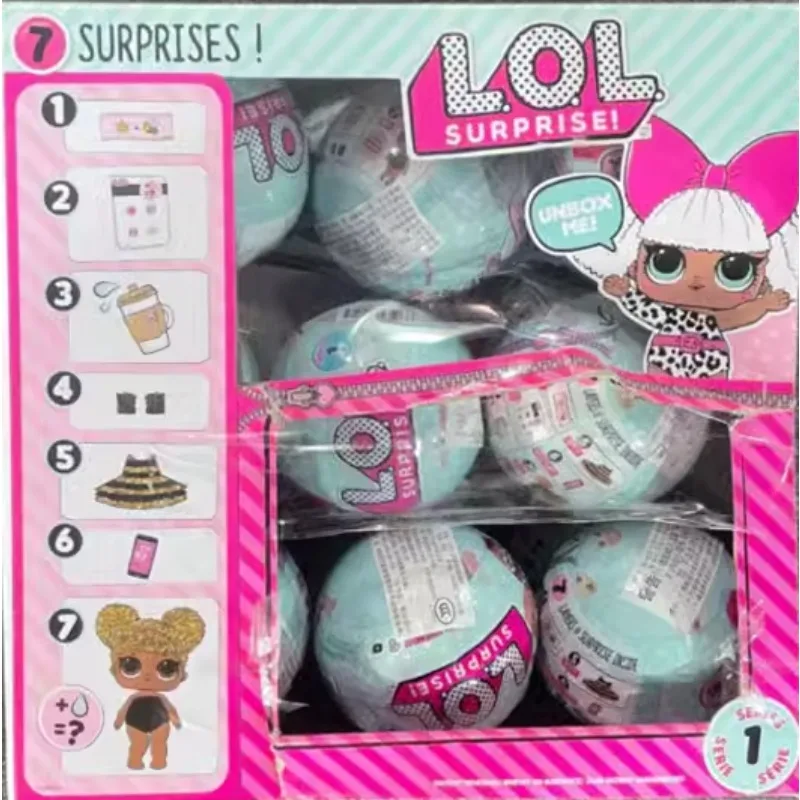 L.O.L. SURPRISE! Authentic Surprise Open Ball Blind Box Doll Classic 1st Generation Girls and Children's Toy Birthday Gift Serie