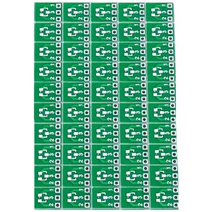 ABQR 50Pcs SOT23 SOT23-3 Turn SIP3 Double-Side SMD Turn DIP SIP3 Adapter Converter Plate SOT SIP IC Socket PCB Board DIY Kit
