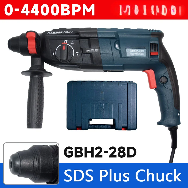 Bosch Design 220V Electric Hammer Drill Concrete Perforator Electric Hammer/Drill/Electric Pick For Demolition Concrete Slotting