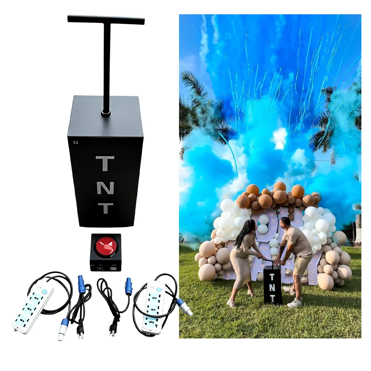 Großhandel Lagerbestand Ein-Kl – Confetti Cannon Tube Bewertung und Preis