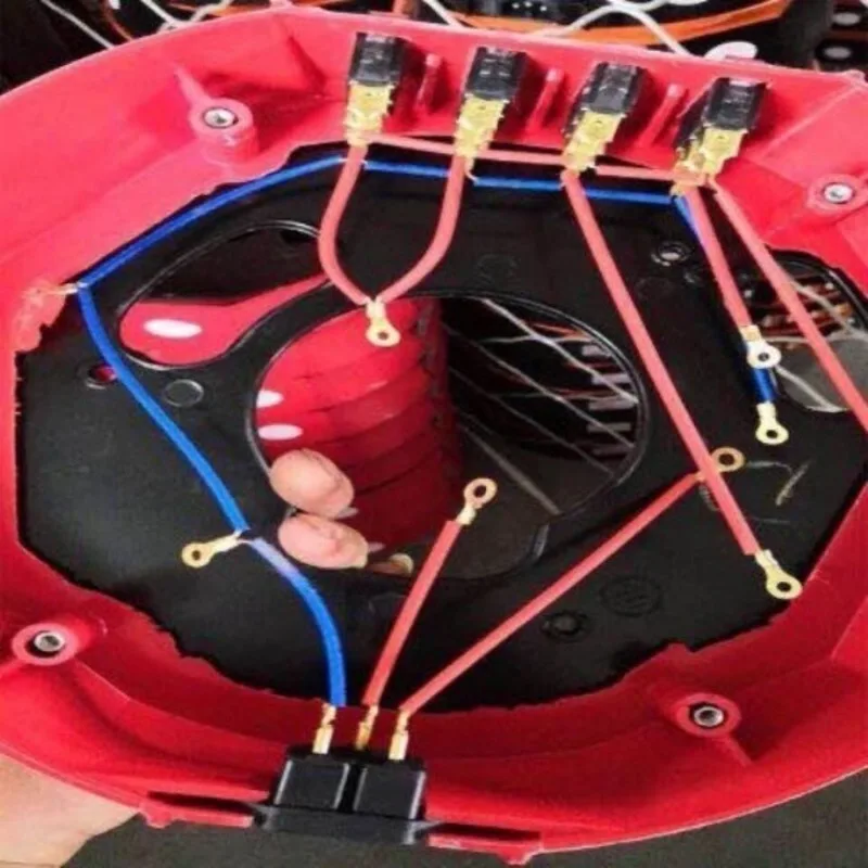Electric heating pot accessories pot inner connecting wire double control pure copper high temperature inner wire circuit