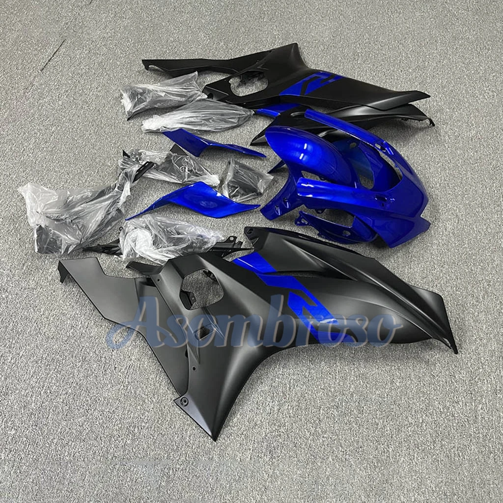 Great Quality ABS Injection Plastic Bodywork YZFR6 2017 2018 2019 2020 2021 2022 2023 YZF R6 Motorcycle Fairing Kit Black Blue