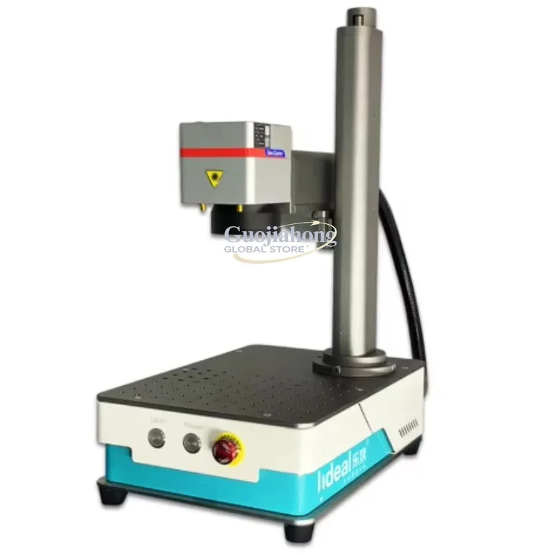 Portable Metal 50W Marking Machine Manufacturer Desktop Mini Fiber  Marking Machine