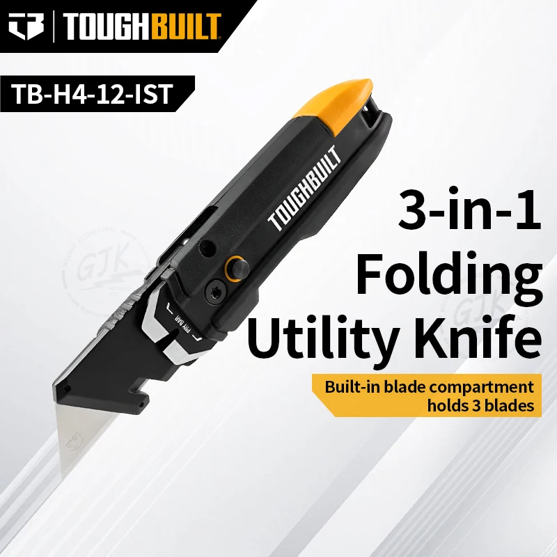 ToughBuilt Pry Bar Utility Knife with Storage - TB-H4-12-IST