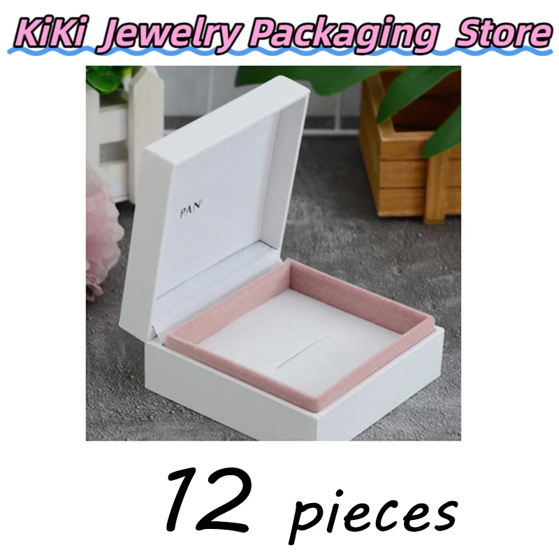 

2026 New Model Jewelry Box Fashion Pan Necklace and Ring Packaging Pink Color Box Beautiful Gift Bag-Pbox-1023