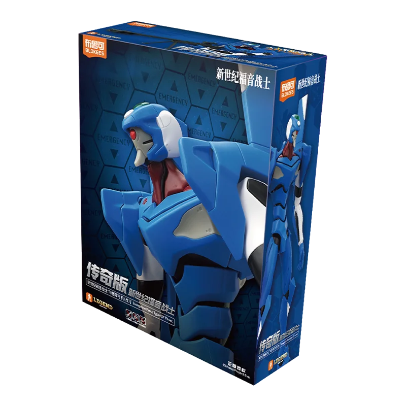 BLOKEES Original EVANGELION TYPE-00 TV 02 01 08 EVA00 NEON GENESIS EVANGELION Asuka Shinji Assembled Action Figure Anime Toys view 6