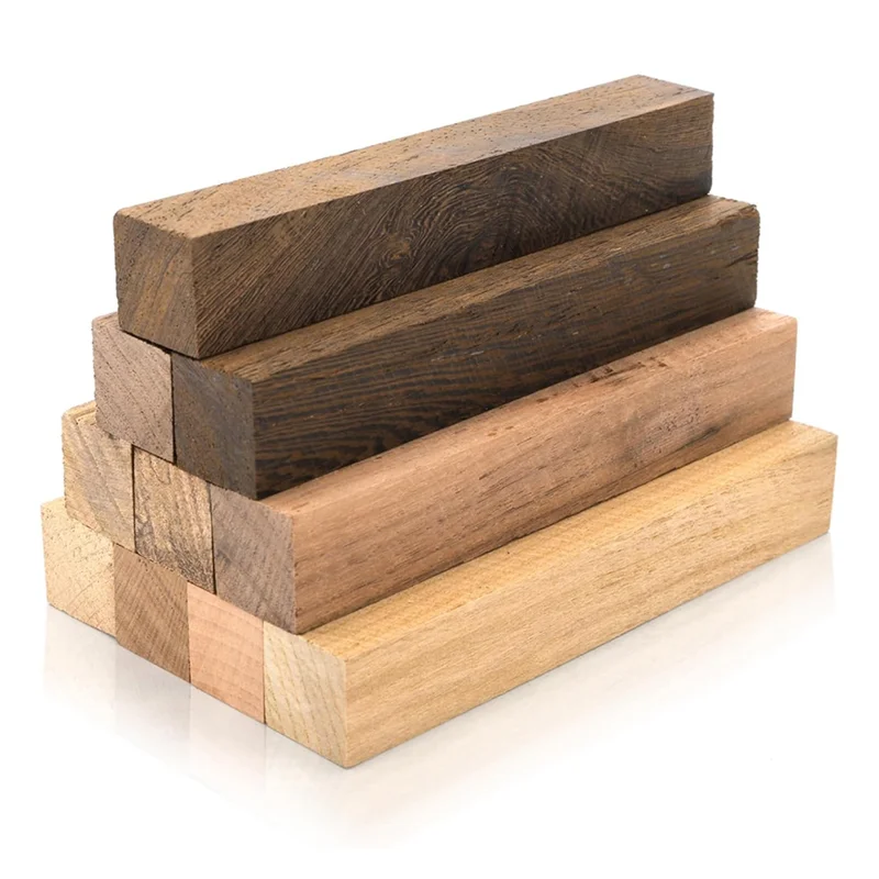 

Upgraded 10 Pack Exoticwood Pen Blanks Wood Blanks For Pen Turning, Unfinished Carving Blocks For Pen Making Supplies DIY Crafts