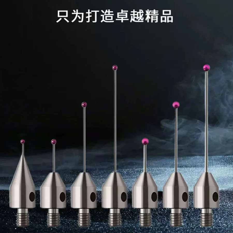 M4 Ruby Ball Probe * Steel Contact Needle Extended Rod CNC Machine Tool Coordinate Measuring Machine Touch Probe