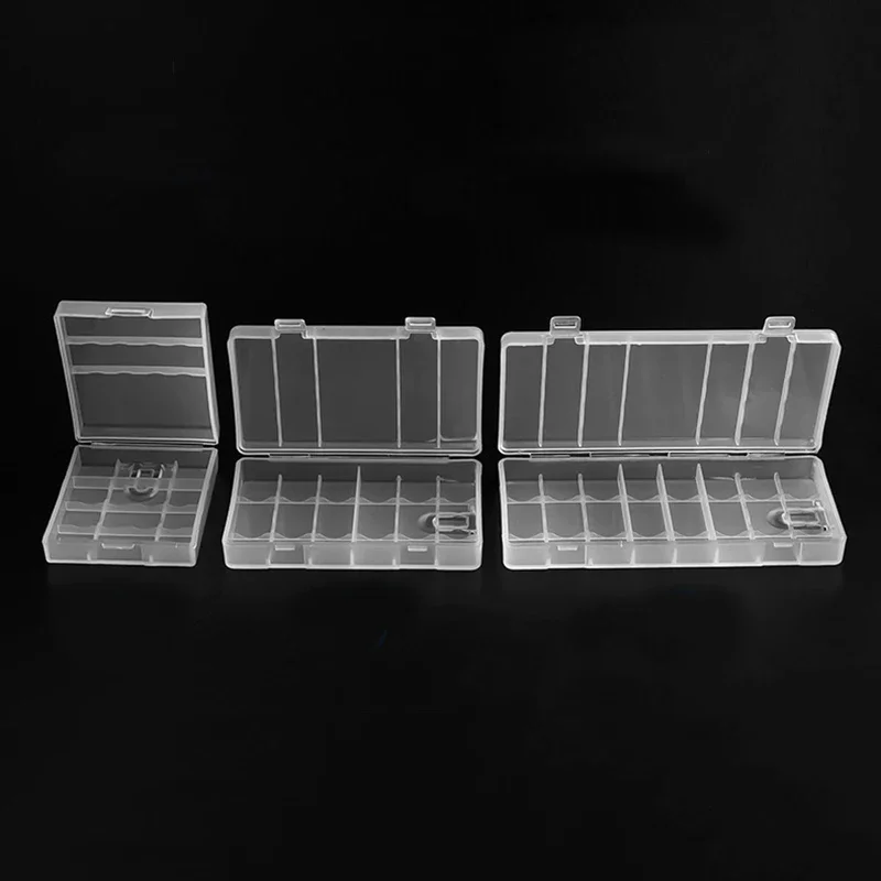 1-częściowa twarda plastikowa obudowa AA AAA Pojemnik na baterie AA / AAA Pojemnik na baterie 4 6 8x AA AAA