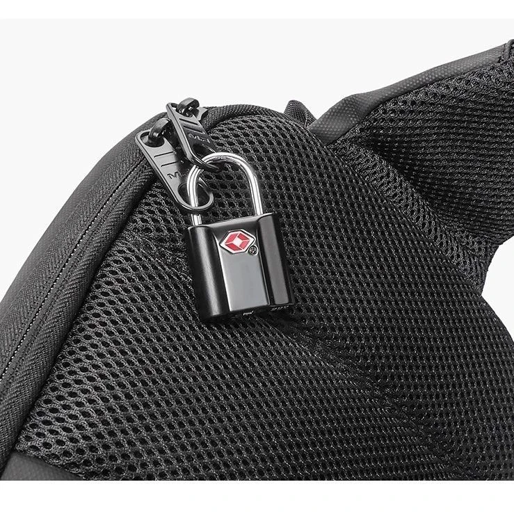 006 الأمتعة قفل بسحاب حقيبة سفر قفل جمركي مع مفتاح قفل صغير صغير TSA006 ملحقات حقيبة الأمتعة الجمركية