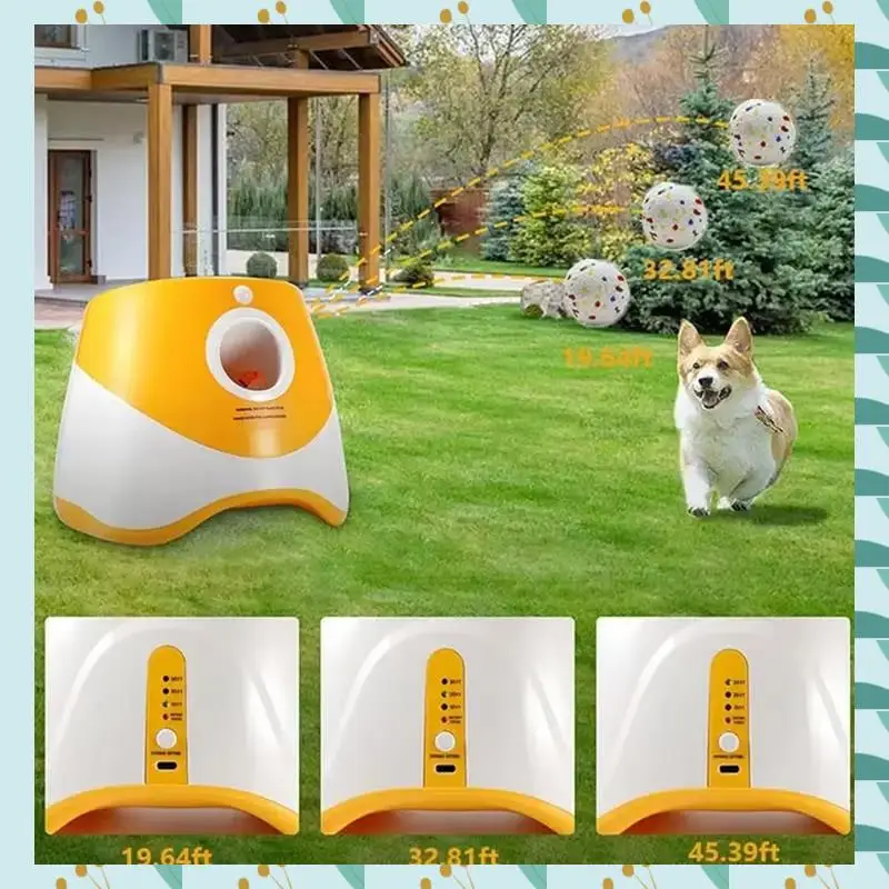 

A71P Dog Toys Perfect Home Dog Toys Ball Launcher For Dog Outdoor Exercise & Training