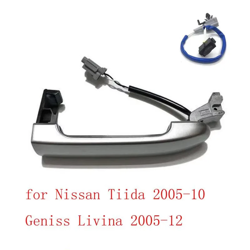 

Car Exterior Door Handle Intelligent Sensing Button Switch for Nissan Tiida 2005-10 Geniss Livina 2005-12