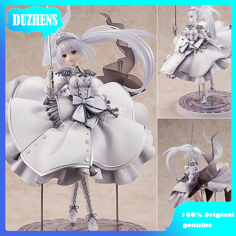 

100% Original: DATE A LIVE Tokisaki Kurumi White Queen 1/7 PVC Action Figure Anime Figure Model Toys Figure Collection Doll Gift