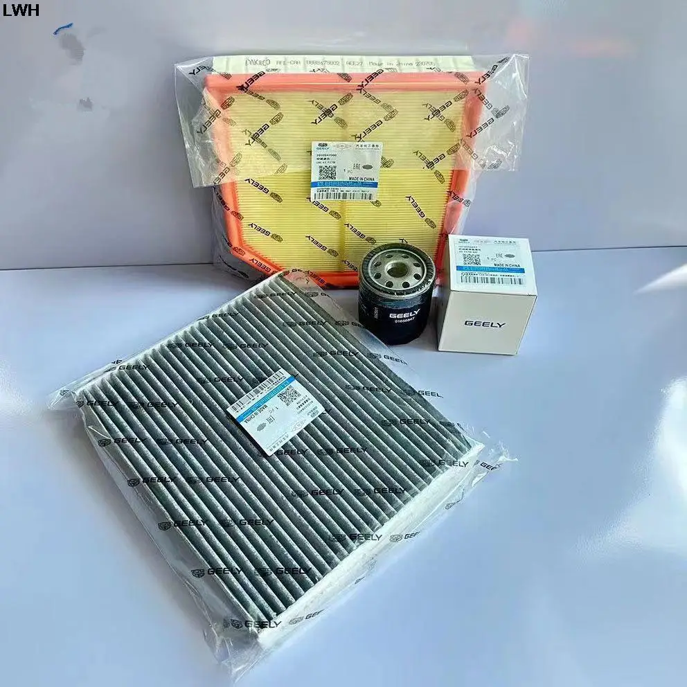 Filter Set for Geely Altas L, STARRAY  BOYUE L 1.5T/2.0T  Air Filter& Oil Filter & Cabin Filter