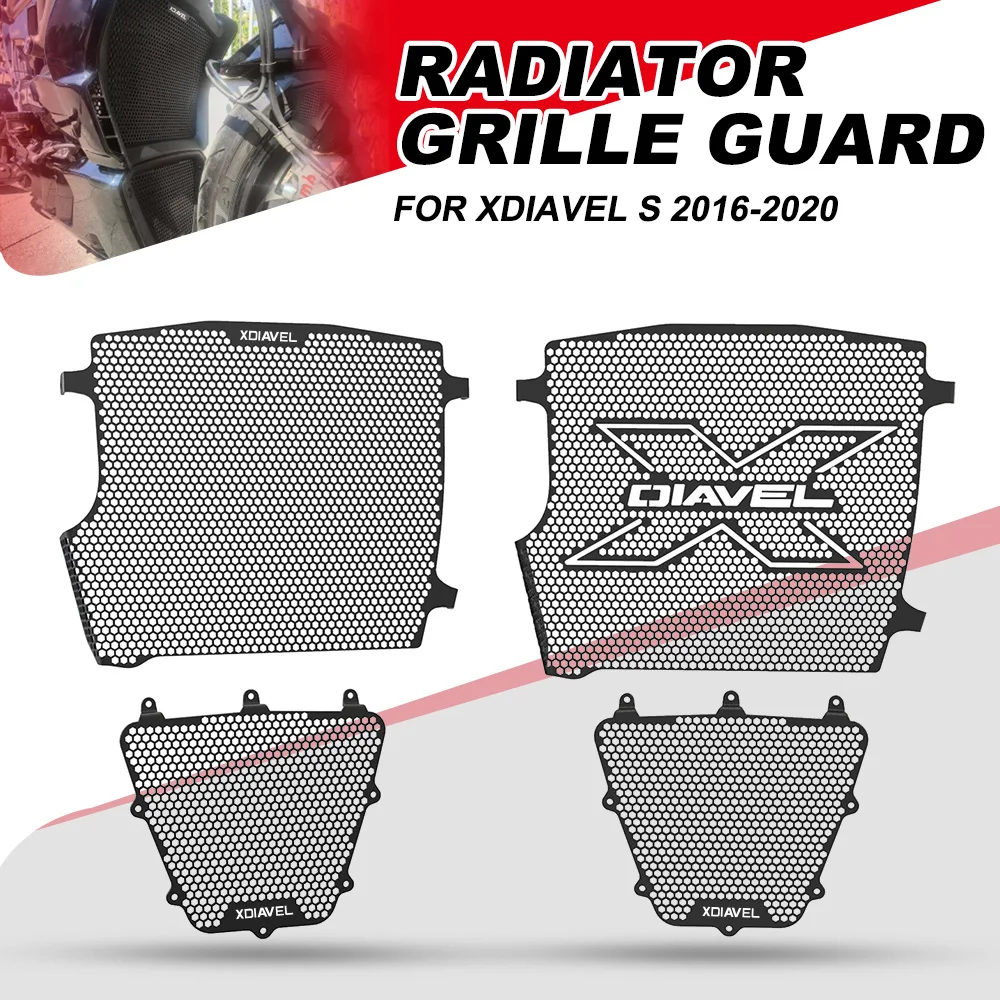 

Radiator Guard Protector Grille Grill Cover Oil Cooler Guard Accessorie For Ducati XDiavel S 2016 2017 2018 2019 2020 Motorcycle