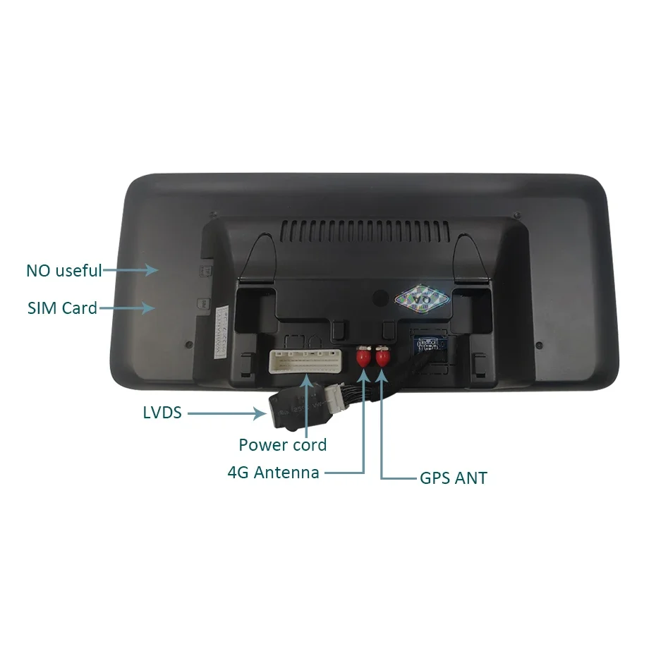 Drahtloser Carplay Android 14 Auto-Stereo-Bildschirm für Mercedes Benz GLK-Klasse X204 2008–2012, Autoradio, Multimedia-Player, GPS, 4G, LTE – Detail 17