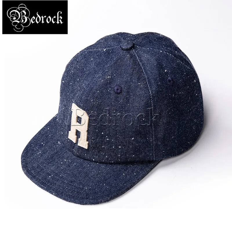 Denim Baseball Cap For Men Truck Cap Snowflake Denim Hat Sports Cap Amekaji Vintage Cowboy Peaked Hat