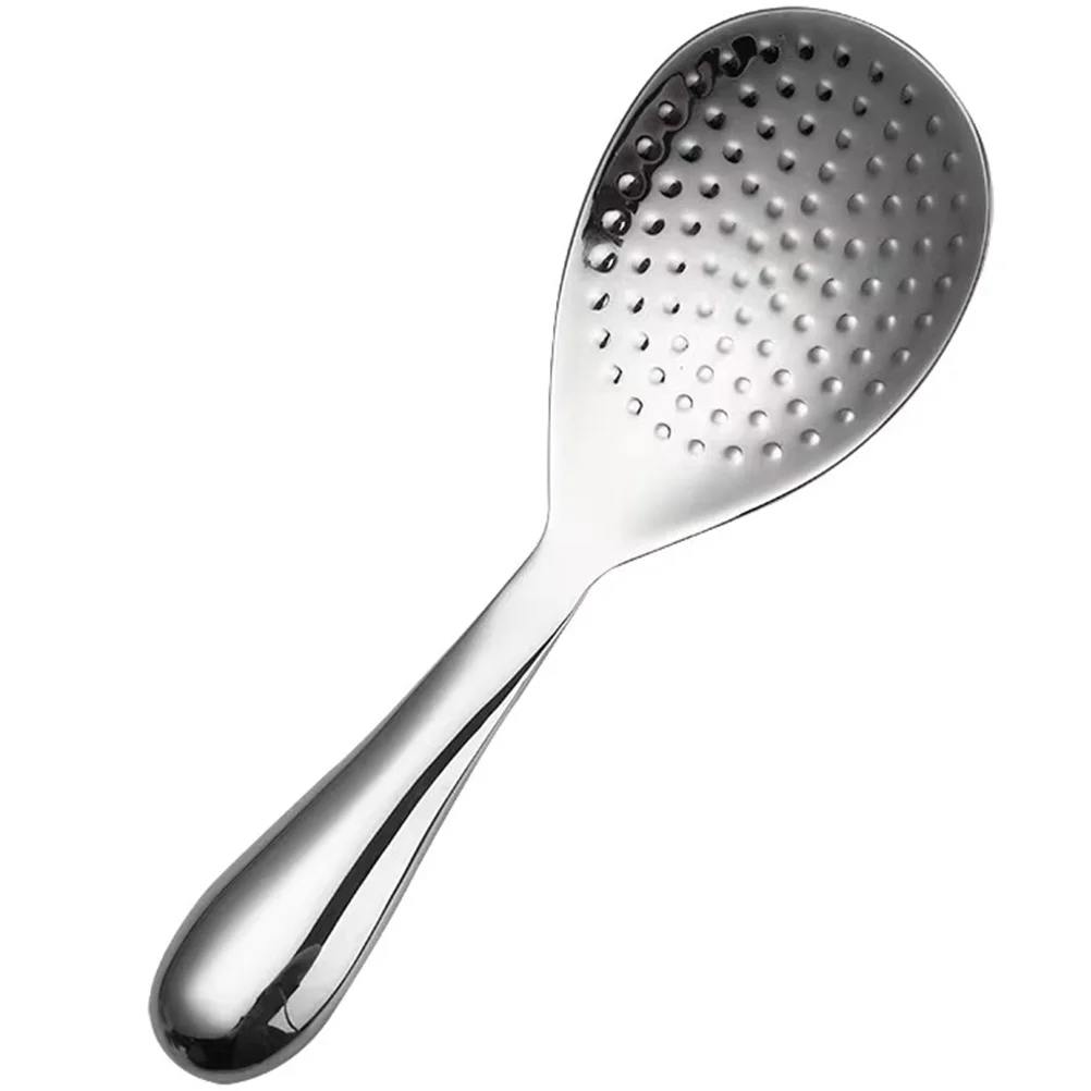 

Stainless Steel Rice Spoon Convenient Cooking Thicken Handy Scoop Non-stick Ladle Thickened 304 Meal Portable