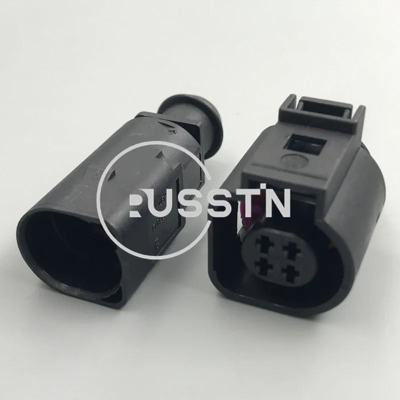 1 Set 4 Hole Auto 1.5mm Water Temperature Sensor Harness Socket AC Assembly 4B0973712 For VW 4B0 973 812 4B0973812 4B0 973 712