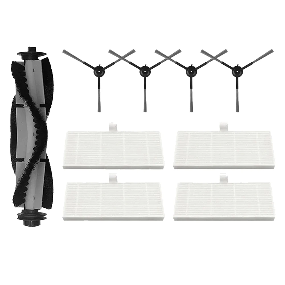 

9 шт. запасные части для пылесоса Vactidy Nimble T7 T8, аксессуары, моющаяся основная боковая щетка, фильтр Hepa