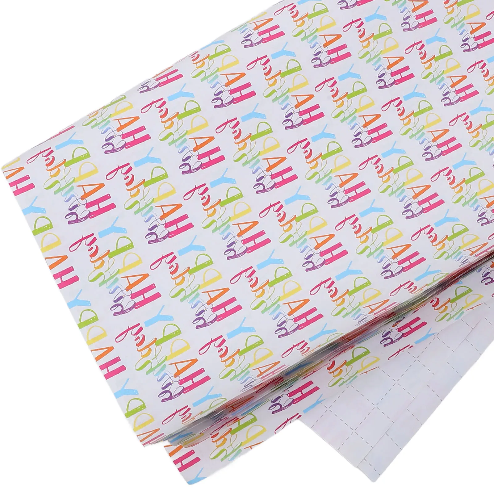 

10pcs Birthday Gift Wrapping Paper Lovely Patterns Parties Holidays Special Occasions DIY Craft Project Clear Beautiful Elegant