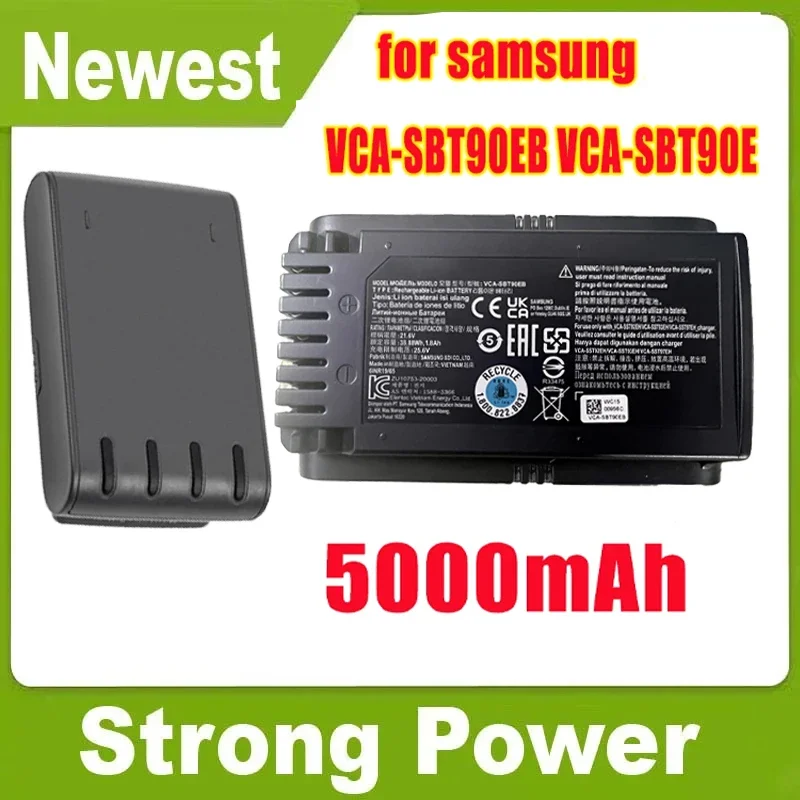 For Samsung JET70, VCA-SBT90E 3000mAh Pet Vacuum Cleaner Battery, Long-Lasting Power Source