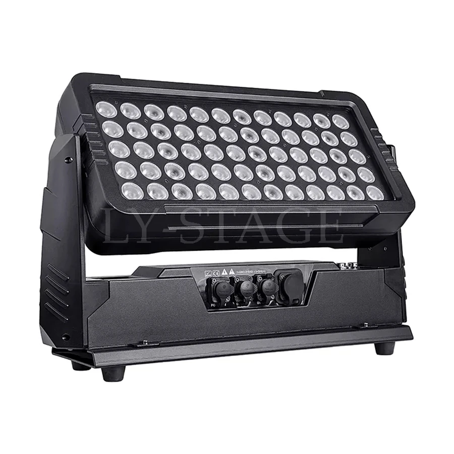 Outdoor Led City Color Light Ip65 Strobe 600W Wall Washer Stage 60x10W Rgbw Building Luce Fixture