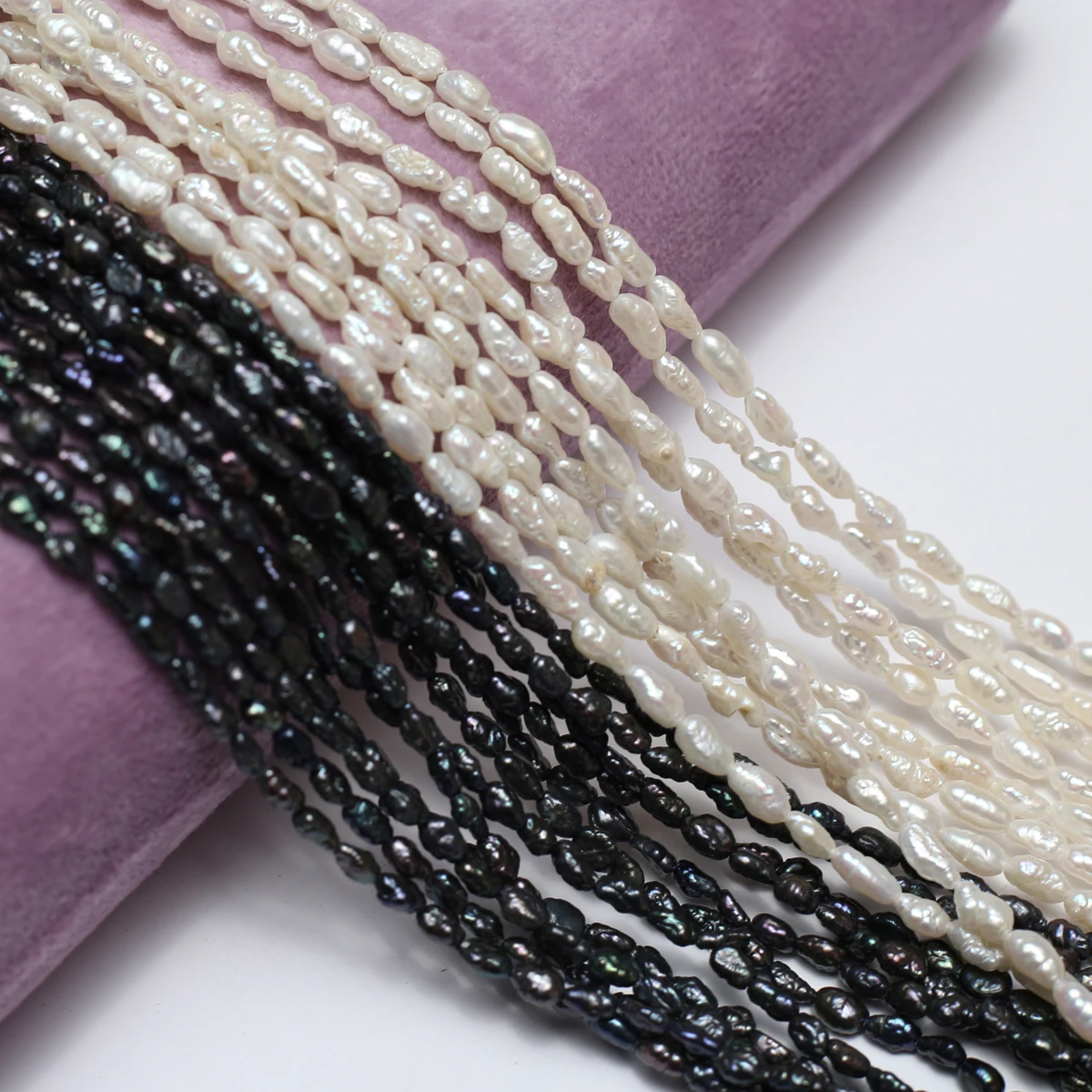 

4-5mm Irregular Semi-Finished Natural Freshwater Pearls Loose Beads for Jewelry Making DIY Necklace Bracelet Accessories 36cm