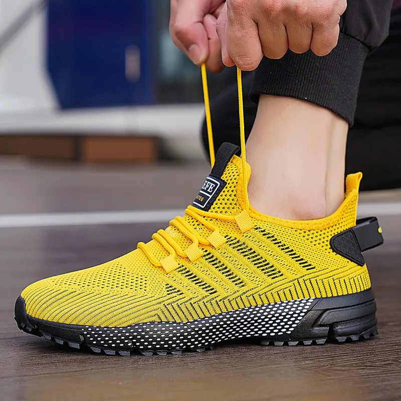 

MAEDEF Men Shoes Mesh Sports Sneakers Men Soft Hiking Shoes Training Gym Walking Running Shoes Man Climbing Shoes Men Sneakers