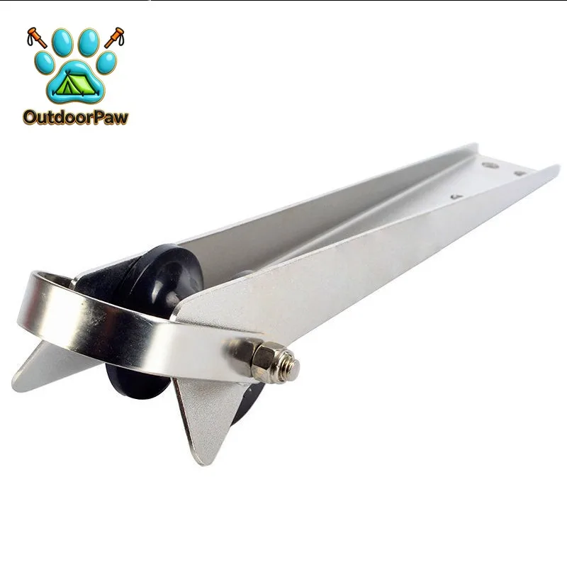 Boat Stainless Steel 390mm Anchor Roller Self Launching 15-1/4