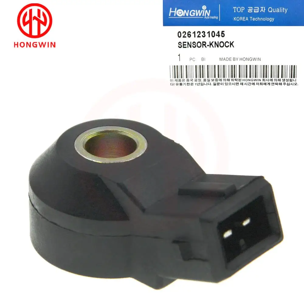 0261231046 Knock Sensor For Peugeot 106 206 306 307 406 407 607 806 807 Boxer Expert Citroen C3 C4 C5 Jumpy Xantia Xsara C8 ZX