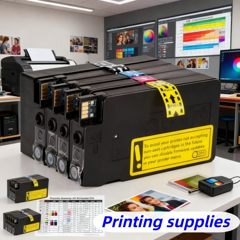 

4pcs Compatible For HP 963 HP 963XL Ink Cartridge for HP OfficeJet Pro 9010 9012 9015 9016 9020 9025 9026 Printer